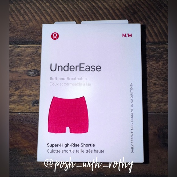 🍋 Lululemon UnderEase Super-High-Rise Shortie Underwear, NWT - Picture 2 of 8